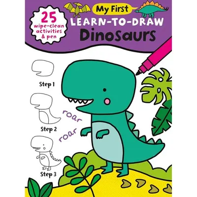 My First Learn-To-Draw Dinosaurs