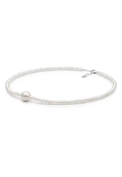 Colier argint cu perle naturale - Noblesse