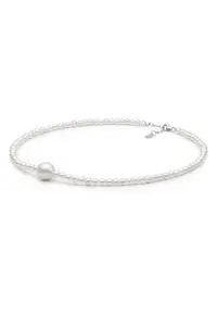 Colier argint cu perle naturale - Noblesse