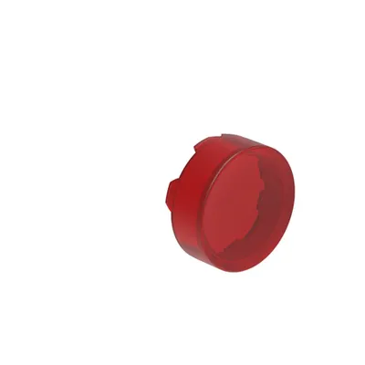 Extended Lens For Illuminated Spring-Return Actuators, Red