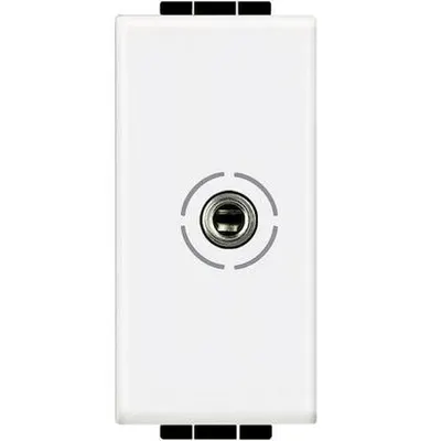 Priza audio-video jack 3.5 Living Light Bticino N4280, alb