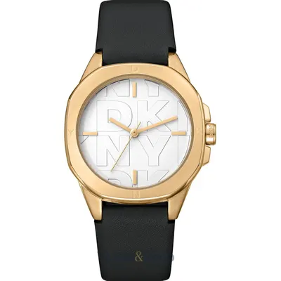 Ceas DKNY DKNY DK1L012L0025 Ladies Watch Brooklyn Midi Black 34MM 5ATM
