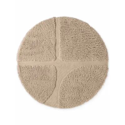 Covor bej țesut manual rotund ø 200 cm Lambeth Jasper – Ted Baker