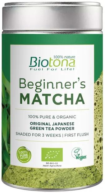 Pudră de ceai Matcha, 80 g, Biotona
