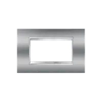 Placa ornament Chorus LUX - tehnopolimer metalizat - 4 module- CHROME - CHORUS