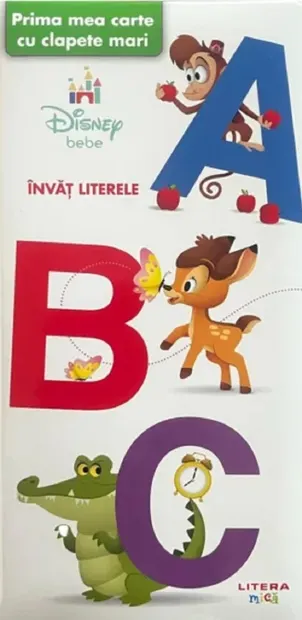 Disney Bebe, Abc, Prima mea carte cu clapete mari