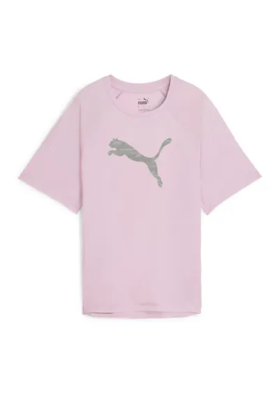 Tricou relaxed fit Evostripe - Lila