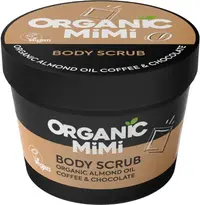Organic Mimi Exfoliant corporal Coffee & Chocolate, 120 g