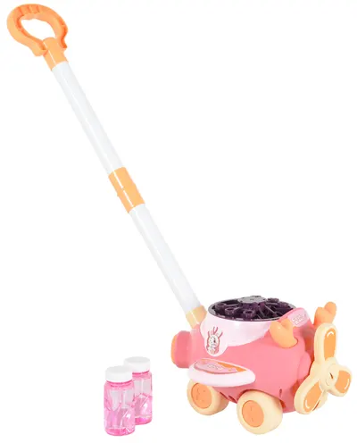 Jucărie cu bule de săpun Moni Toys - Avion, Pink Flyer