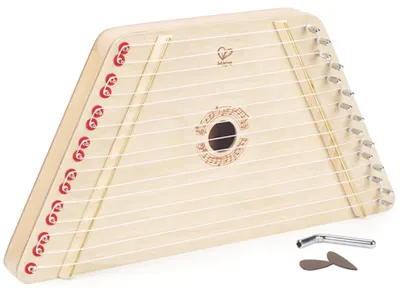 Instrument muzical pentru copii Hape - Harpa de lemn