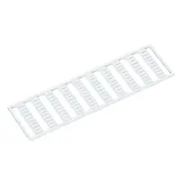 WMB marking card; as card; MARKED; 201 ... 300 (1x); stretchable 5 - 5.2 mm; Vertical marking; snap-on type; white
