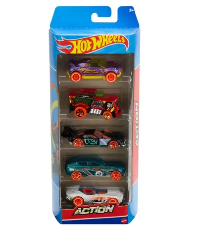 Set 5 masini - Hot Wheels - Demo Destruction