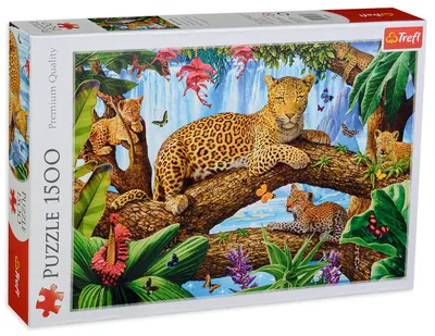Puzzle Trefl din 1500 de piese - Resting among the Trees