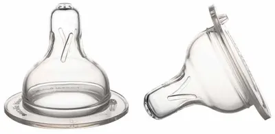 Tetine anticolici din silicon Canpol Easy Start - 0+ luni, 2 buc