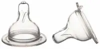 Tetine anticolici din silicon Canpol Easy Start - 0+ luni, 2 buc