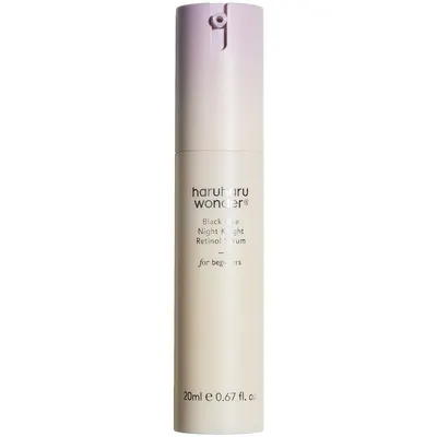 Ser de noapte cu retinol și bakuchiol Haruharu Wonder Black Rice Night Knight, 20 ml