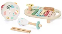 Set de instrumente muzicale din lemn Classic World