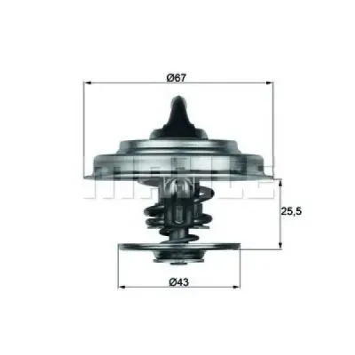 Termostat, lichid racire MAHLE ORIGINAL TX 18 79D