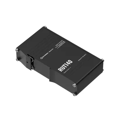 Router industrial Ethernet Teltonika RUT140, WiFi 4, 2x porturi Ethernet 10/100 Mbps, 1x RP-SMA, IoT, cu management