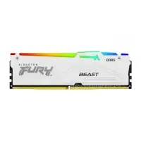 Memorie Kingston FURY Beast RGB White 16GB DDR5 6000MHz CL30
