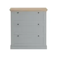 Comodă gri înaltă 75x80 cm Binz – Støraa