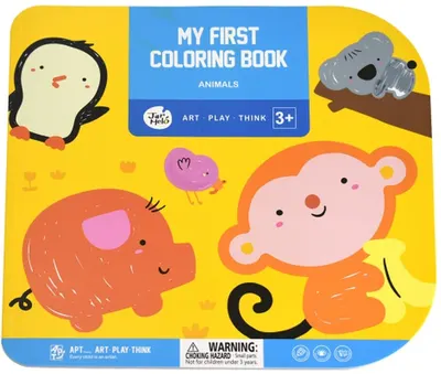 Prima mea carte de colorat Jarmelo - Animale