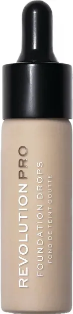 Revolution Pro Drops Picături de fond de ten, F2, 18 ml