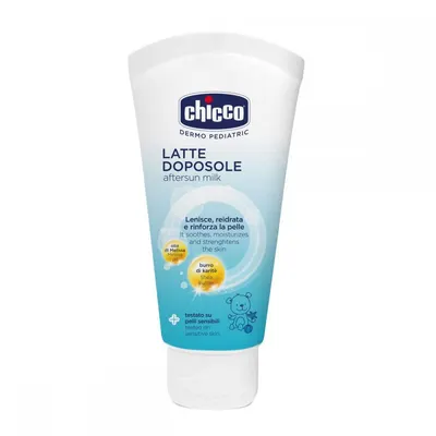 Lotiune Chicco dermopediatrica dupa plaja, 150ml, 0 luni+