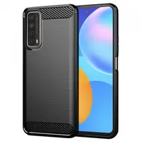 Husa pentru Huawei P smart 2021, Techsuit, Carbon, Neagra