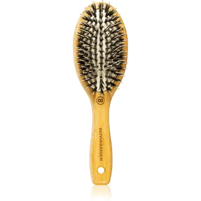 Olivia Garden Bamboo Touch perie de tip paletă pentru par si scalp S 1 buc
