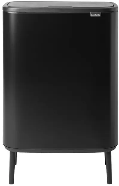 Coș de gunoi Brabantia - Bo Touch Hi, 60 l, Matt Black