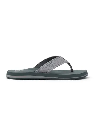 Papuci flip-flop cu logo The Layback - Gri deschis