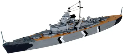 Primul Diorama set Revell - Bătălia Bismarck