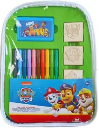 Set creativ Multiprint Paw Patrol - în rucsac