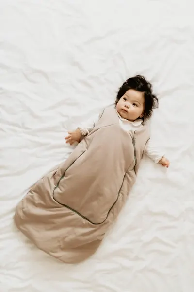 Sac de dormit din bumbac 6-24 luni Roz Sleepee 2,5 Tog
