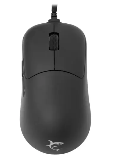 Mouse Optic White Shark GM-5014 Graphene, Cu fir, 12.400 dpi (Negru)