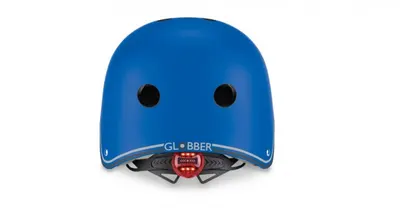 Casca protectie Globber PRIMO, cu lumini, interior EPS si 11 orificii de ventilatie, culoare albastra