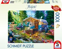 Puzzle Schmidt din 1000 piese - Caravana la munte