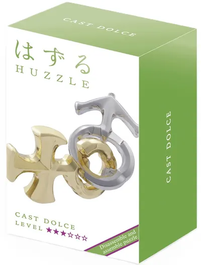 Puzzle logic metalic Hanayama - Cast Puzzle Dolce Huzzle