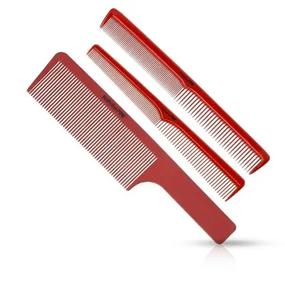 Set 3 piepteni - BABYLISS - Rosu - M4343E