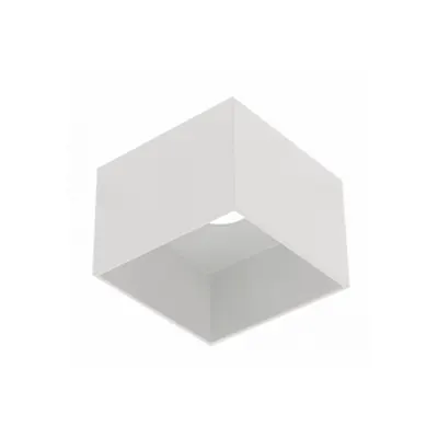 Spot - Ceiling fixture SAKURA,alum.,120x120x85,IP20,ES111,GU10,square,white