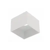 Spot - Ceiling fixture SAKURA,alum.,120x120x85,IP20,ES111,GU10,square,white