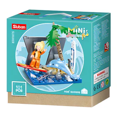 Constructor Sluban Girl's Dream - Mini Handcraft, vară, 101 piese