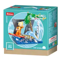 Constructor Sluban Girl's Dream - Mini Handcraft, vară, 101 piese