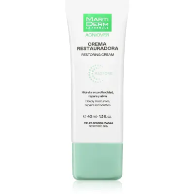 MartiDerm Acniover Restoring Cream crema de fata regeneratoare cu probiotice 40 ml