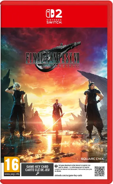 Final Fantasy VII Rebirth (Day One Edition) + Exclusive Magic The Gathering: Final Fantasy Promo Card (Nintendo Switch 2)