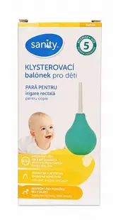 Para pentru irigare rectala pentru copii Nr.5, 1 bucata, Sanity
