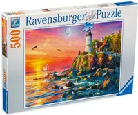 Puzzle Ravensburger din 500 de piese - Farul