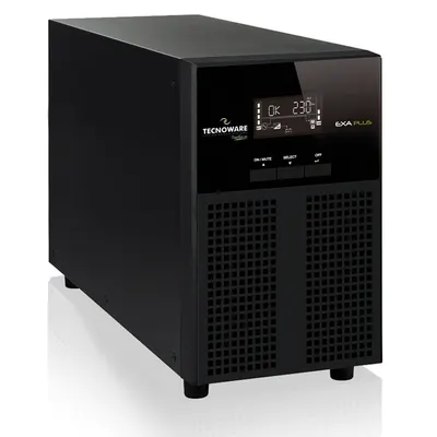 UPS cu 8 prize IEC Tecnoware EXA PLUS FGCEXAPL3002IEC, 3000 VA, 2100 W, AVR, display LCD, cu management