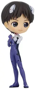 Statuetă Banpresto Animation: Evangelion - Shinji Ikari (Plugsuit Style) (Ver. B) (Q Posket), 14 cm